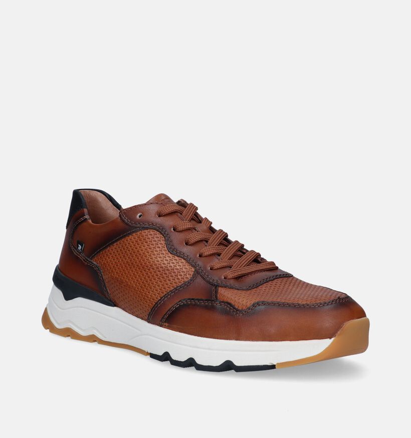 Rieker R-Evolution Chaussures à lacets en Cognac pour hommes (336245) - pour semelles orthopédiques