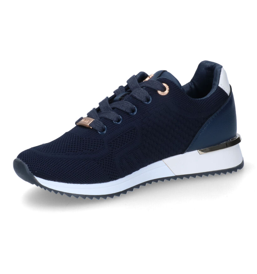 Mexx Gitte Mini Blauwe Sneakers voor meisjes (303737) - geschikt voor steunzolen