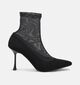 March23 Vasco Black Mesh Zwarte Pumps voor dames (364195)