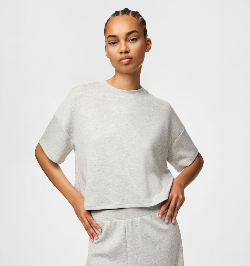 Pieces Polly Grijze Sweater voor dames (374922)