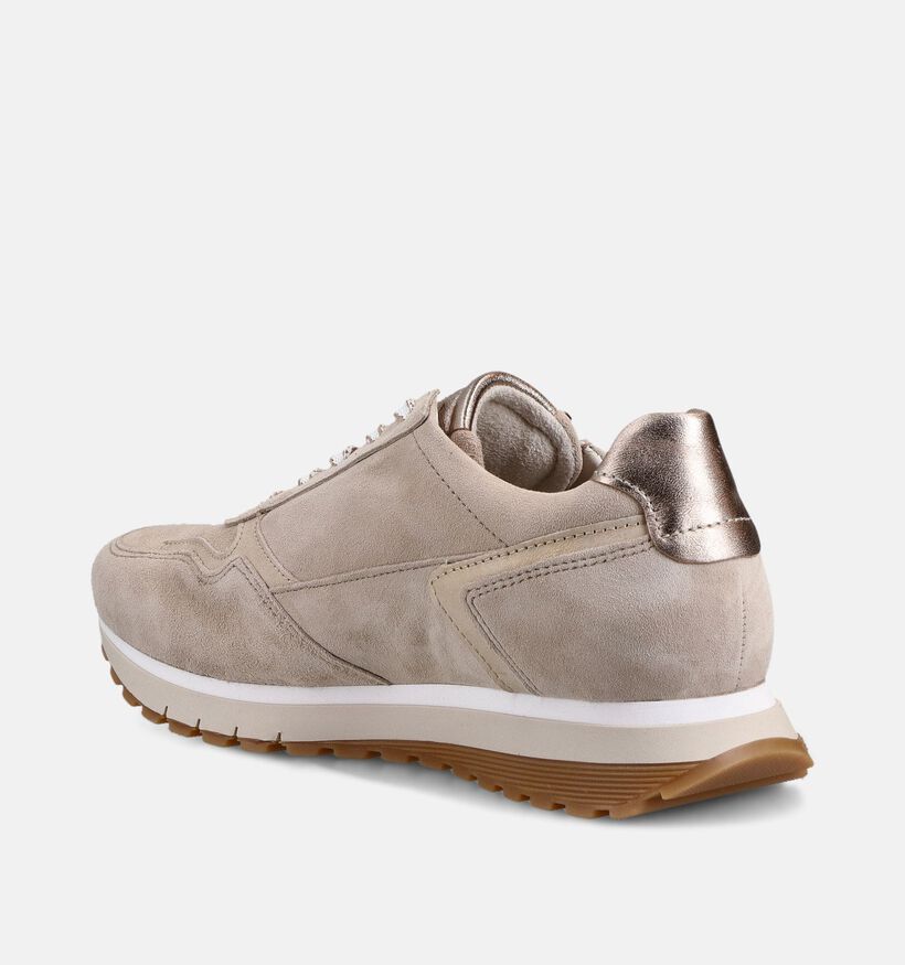 Gabor Baskets habill&eacute;es en Marron pour femmes (368368) - pour semelles orthop&eacute;diques