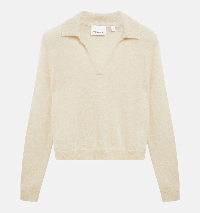 comma Beige Trui voor dames (379421)