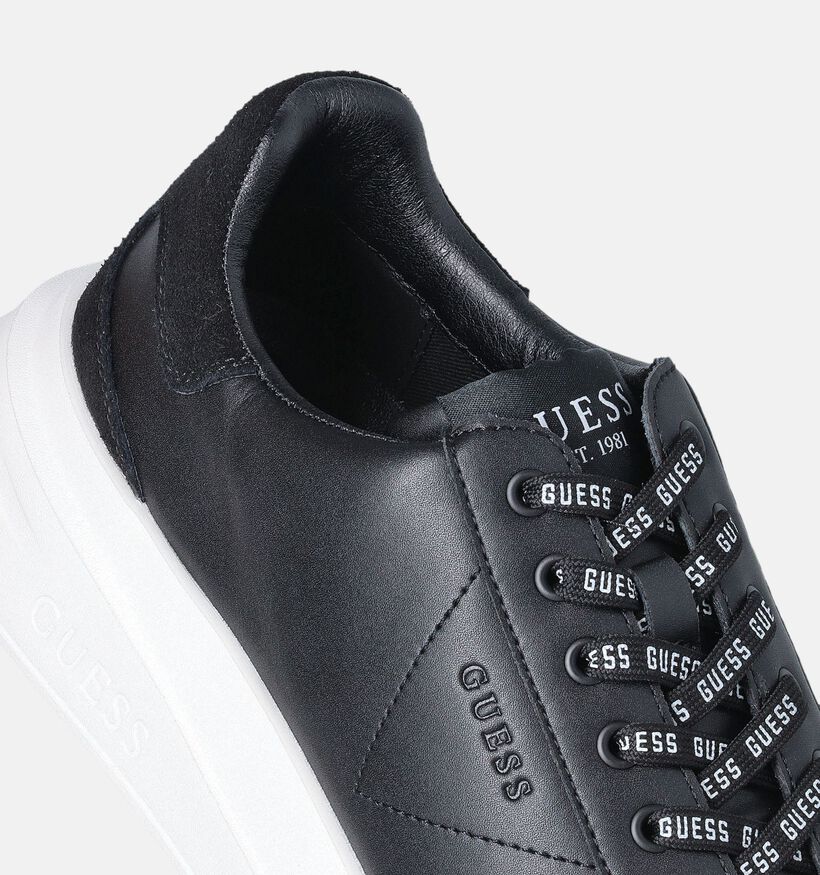 Guess Elba Zwarte Sneakers voor heren (359548) - geschikt voor steunzolen