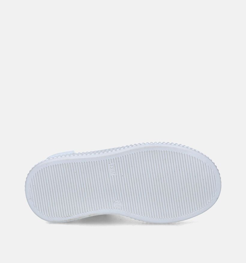 Beberlis Witte Hoge schoenen voor meisjes (355487) - geschikt voor steunzolen