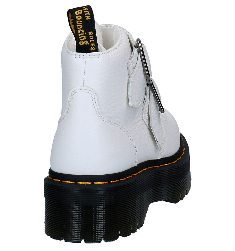 Dr. Martens Devon Heart Zwarte Boots in leer (294126)