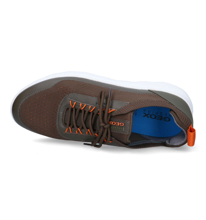 Geox Spherica Baskets en Bleu pour hommes (326742) - pour semelles orthopédiques