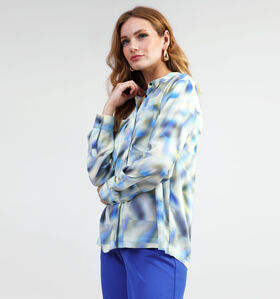 comma Blauwe Blouse (327332)