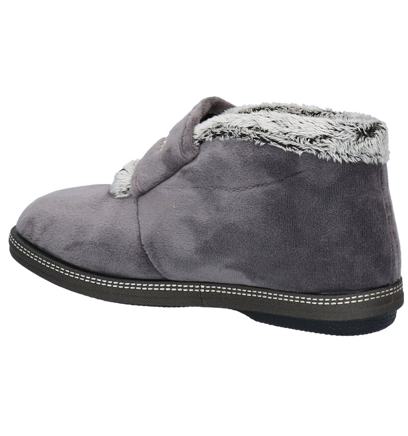 Hush Puppies Cyrilo Grijze Hoge pantoffels voor dames (345566)