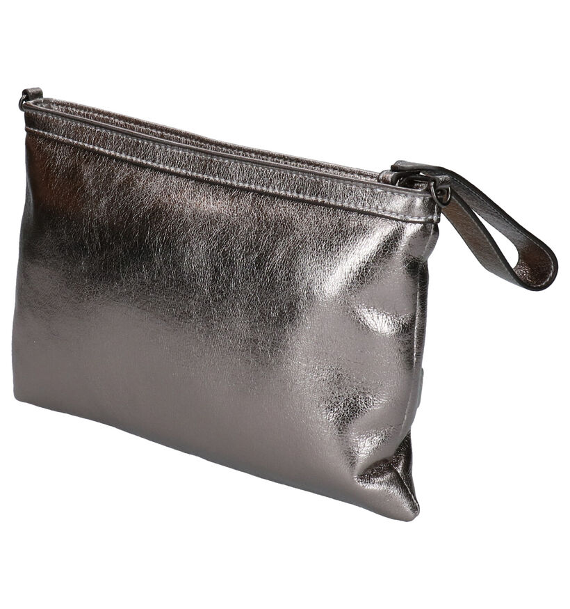 BOO! Brazzle Zilveren Crossbody Tas in kunstleer (300698)