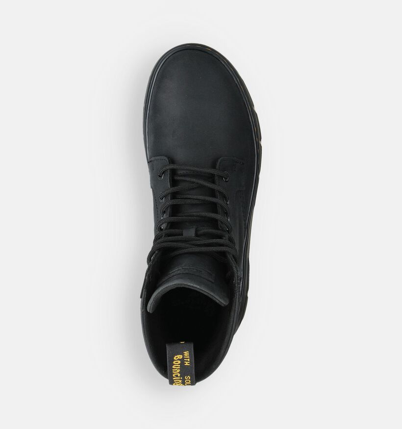 Dr. Martens Combs Boots &agrave; lacets en Noir pour hommes (378037) - pour semelles orthop&eacute;diques