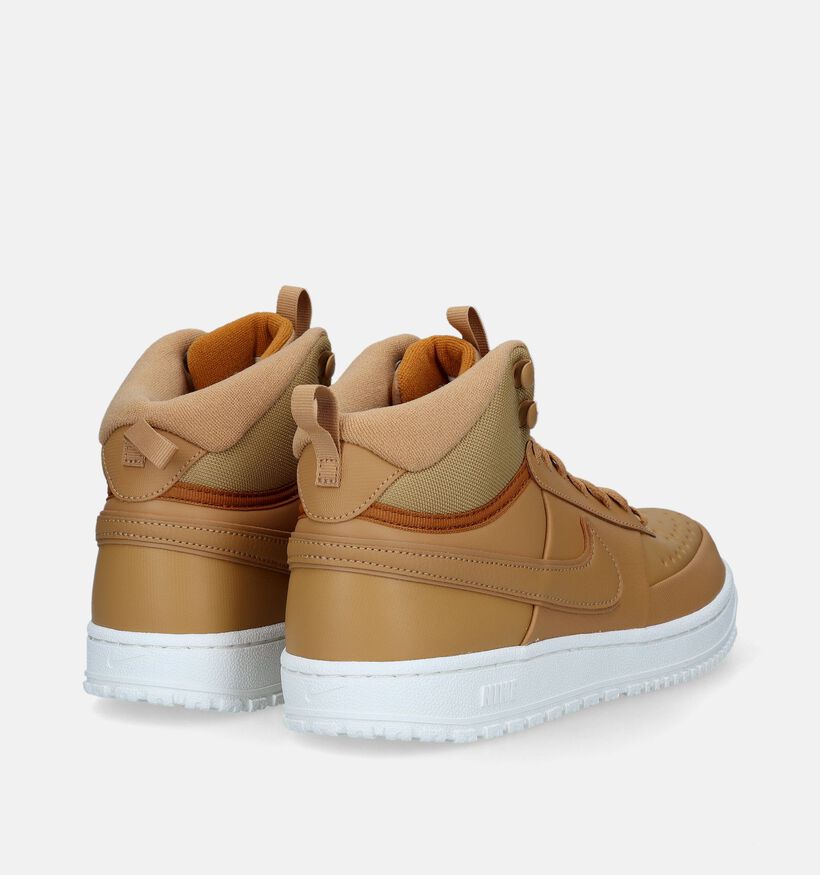 Nike Court Vision Mid Winter Baskets en Camel pour hommes (332336)