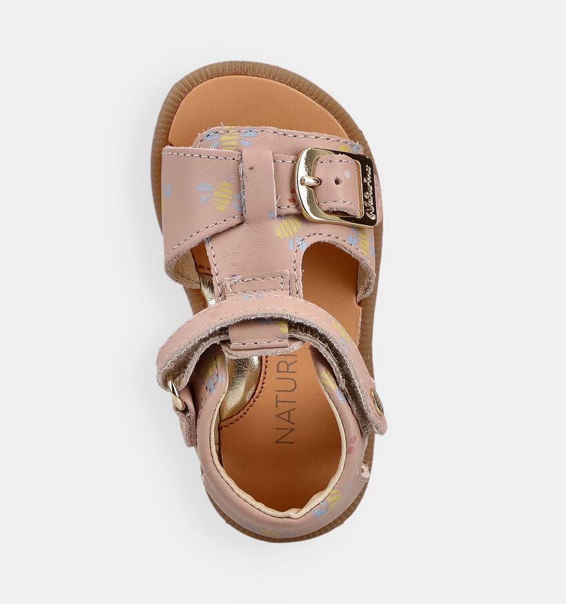 Naturino Quarzo Calf Roze Babysandalen voor meisjes (371571)