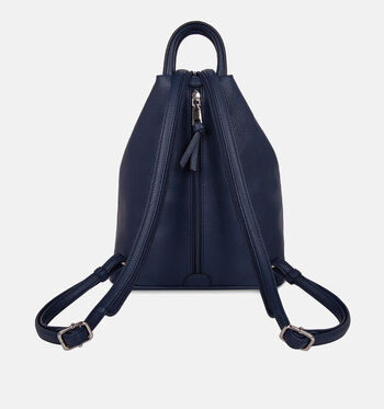 Laurent David Rugzakken Cognac/Blauw