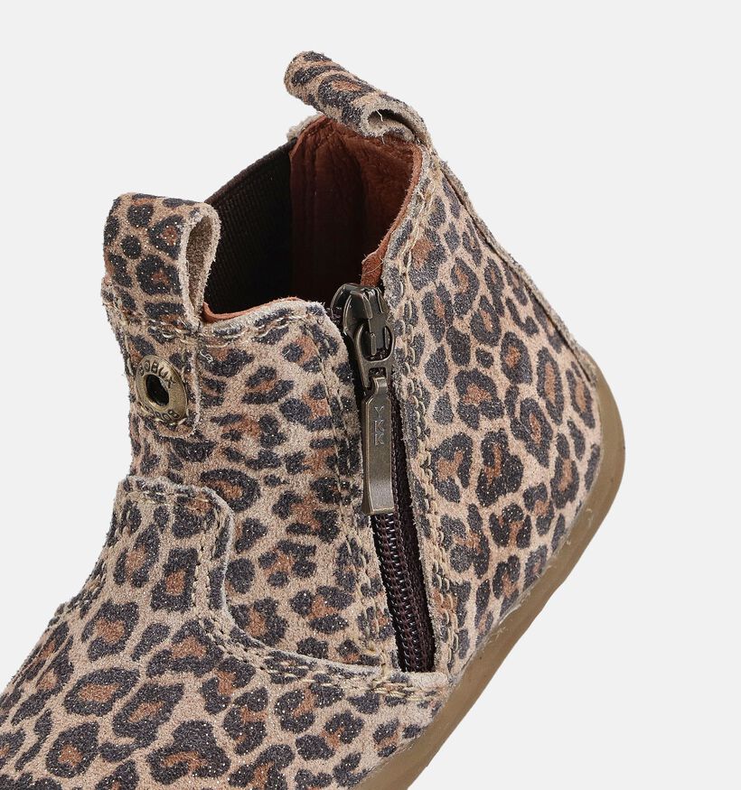 Bobux Jodhpur Step Up Bottines Chelsea en Marron pour filles (362163)
