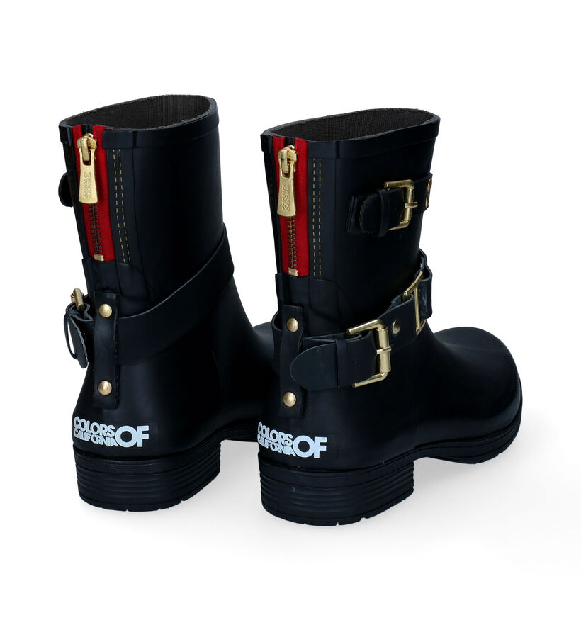 Colors of California Bottes de pluie en Noir en synthétique (300194)