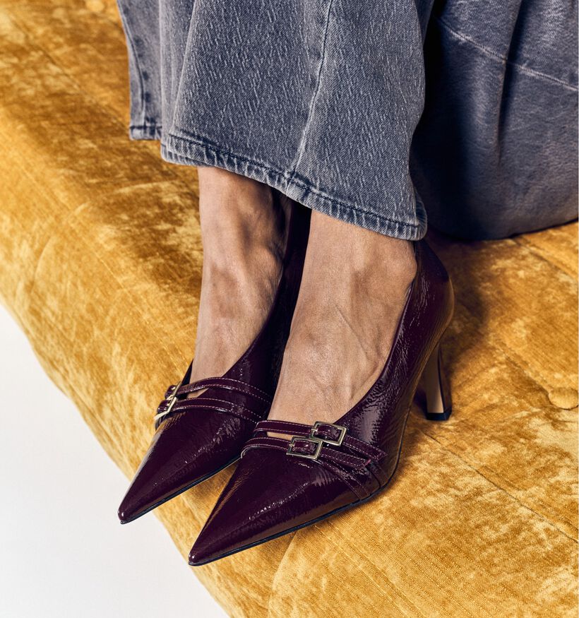 Laurent David Escarpins classiques en Bordeaux pour femmes (365087)