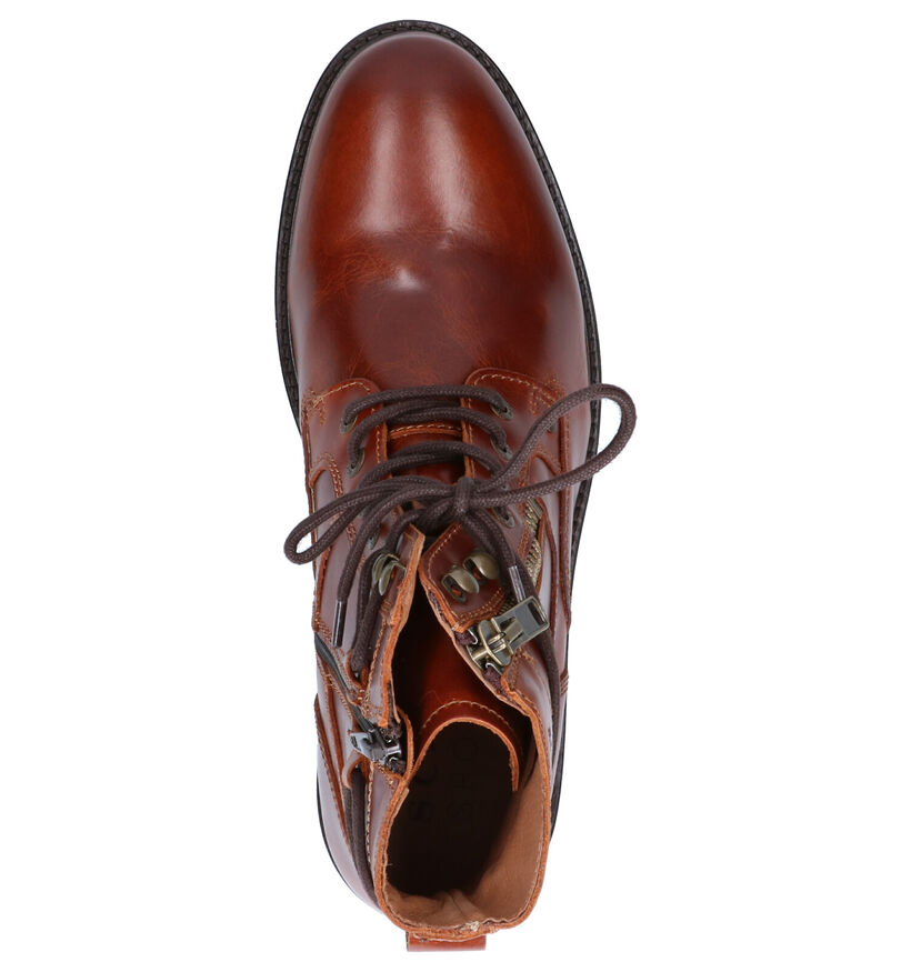 Scapa Cognac Boots in leer (259107)