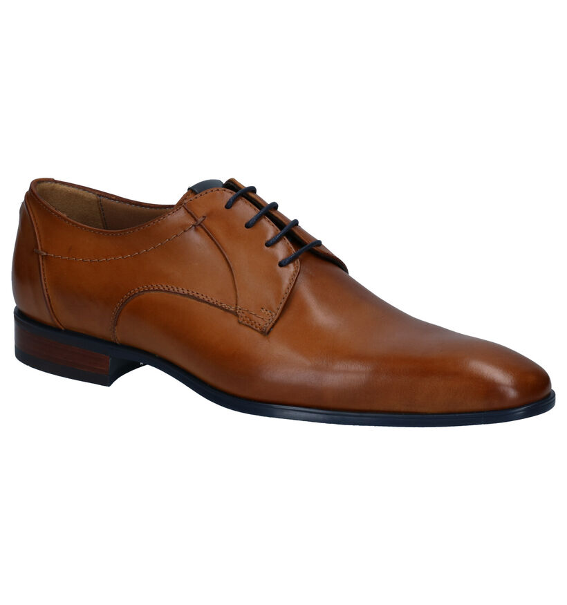 Giorgio Chaussures habillées en Cognac en cuir (274870)
