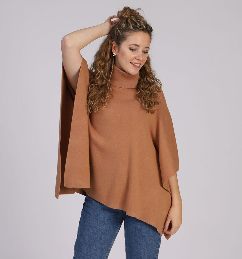 comma Cognac Poncho (304379)