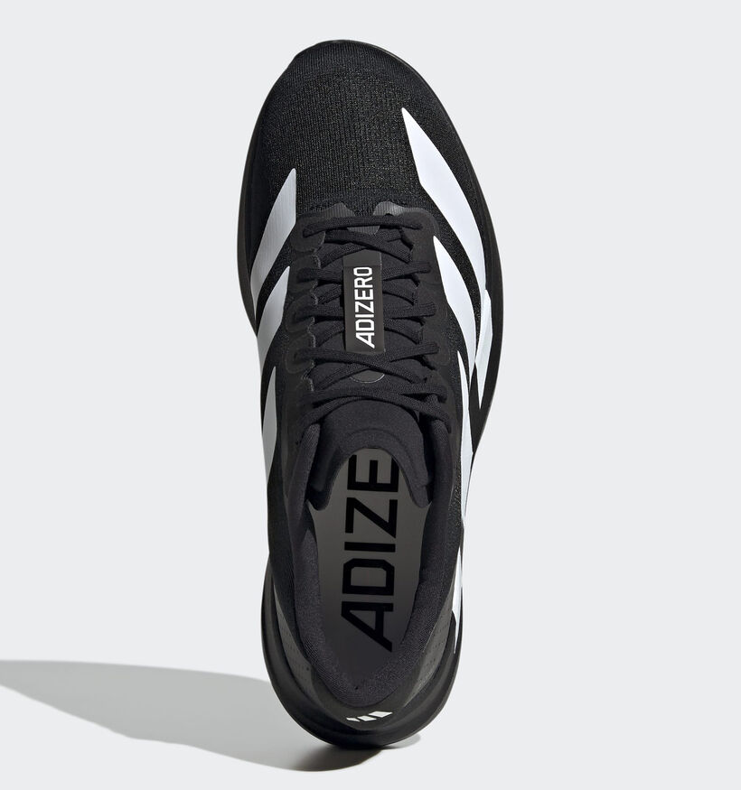 adidas Adizero Evo Baskets basses en Noir pour hommes (375277) - pour semelles orthop&eacute;diques