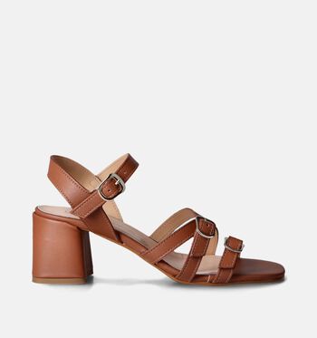 Sandalen cognac