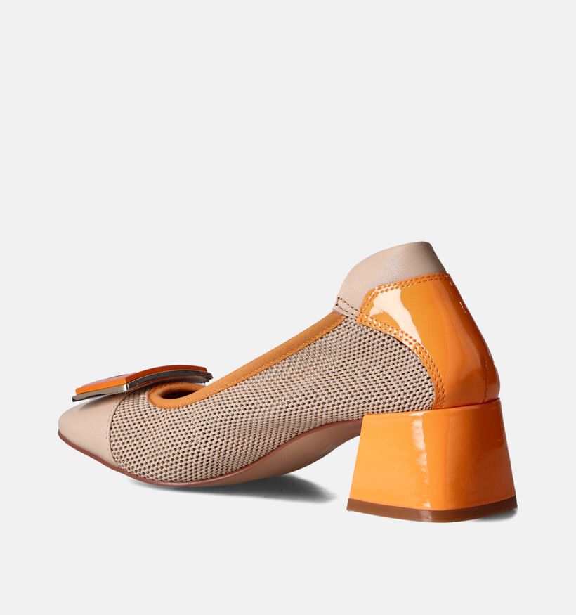 Crinkles Escarpins classiques en Orange pour femmes (356254)