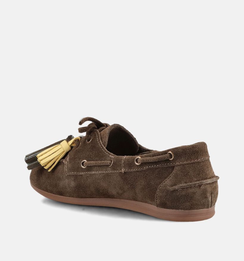 Poelman Kakigroene Bootschoenen voor dames (384296)