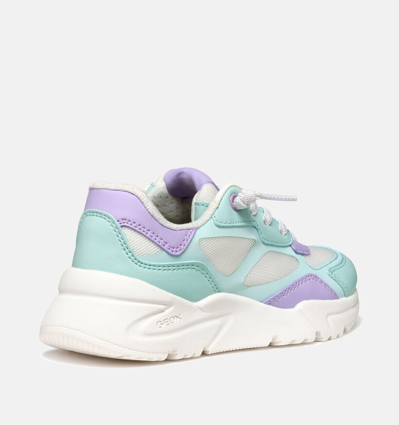 Geox Loftus Turquoise Sneakers voor meisjes (356429) - geschikt voor steunzolen