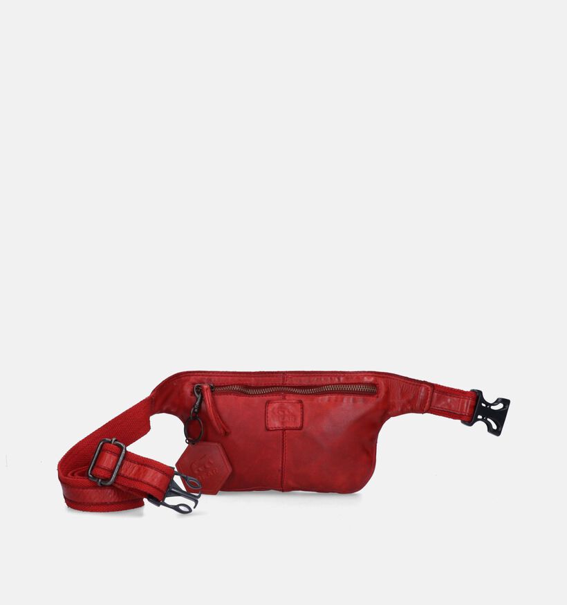 Bear Design Sac banane en Rouge pour femmes (342795)