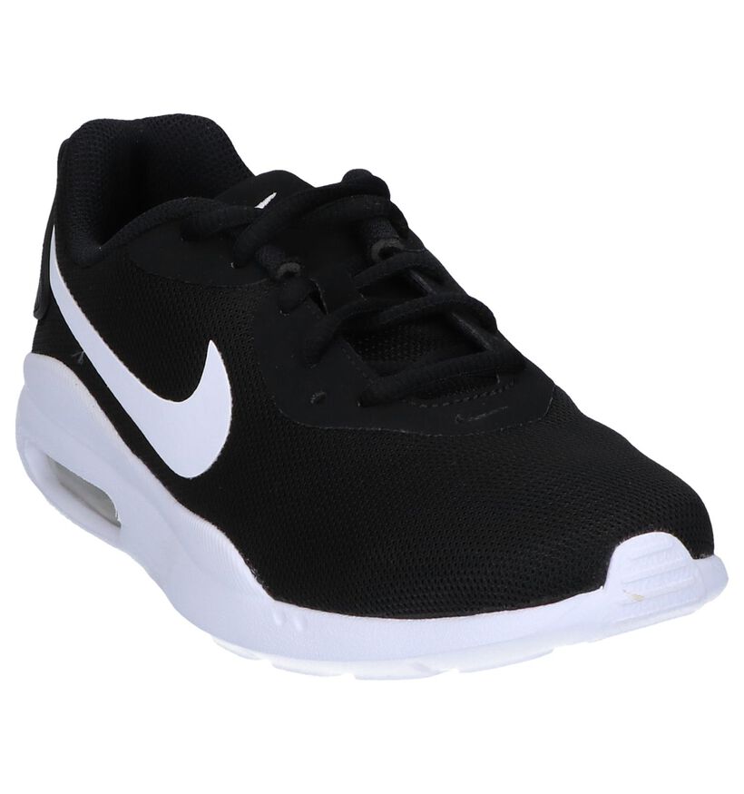 Zwarte Sneakers Nike Air Max Oketo in stof (249787)