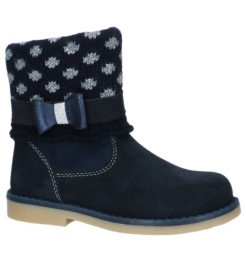 Mkids Bottes basses en Bleu en nubuck (224137)