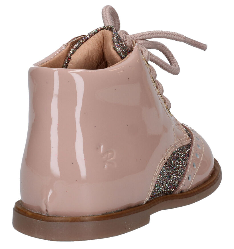 Romagnoli Chaussures pour bébé en Rose en cuir (281512)