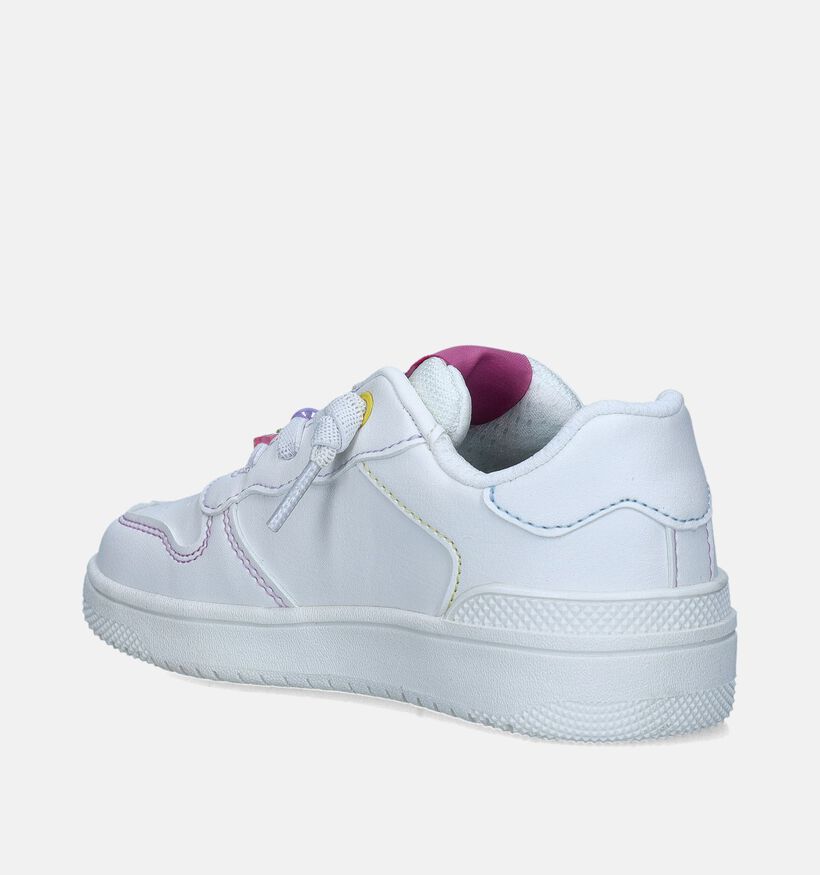Geox Washiba Baskets en Blanc pour filles (351927) - pour semelles orthopédiques