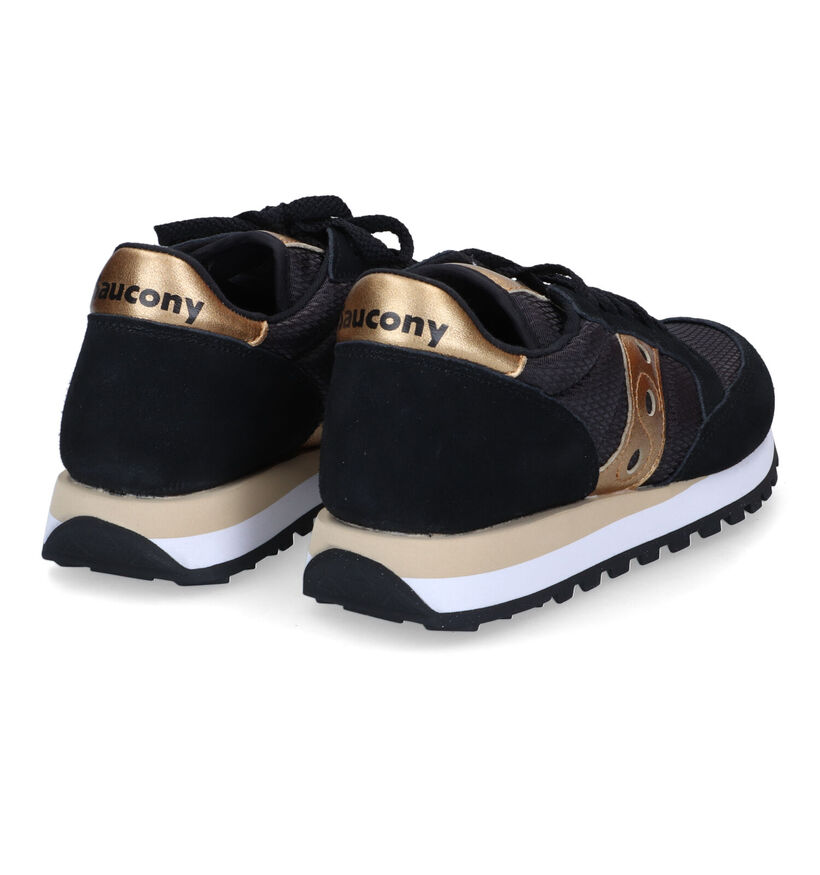 Saucony Jazz Original Baskets en Noir pour femmes (312499) - pour semelles orthopédiques