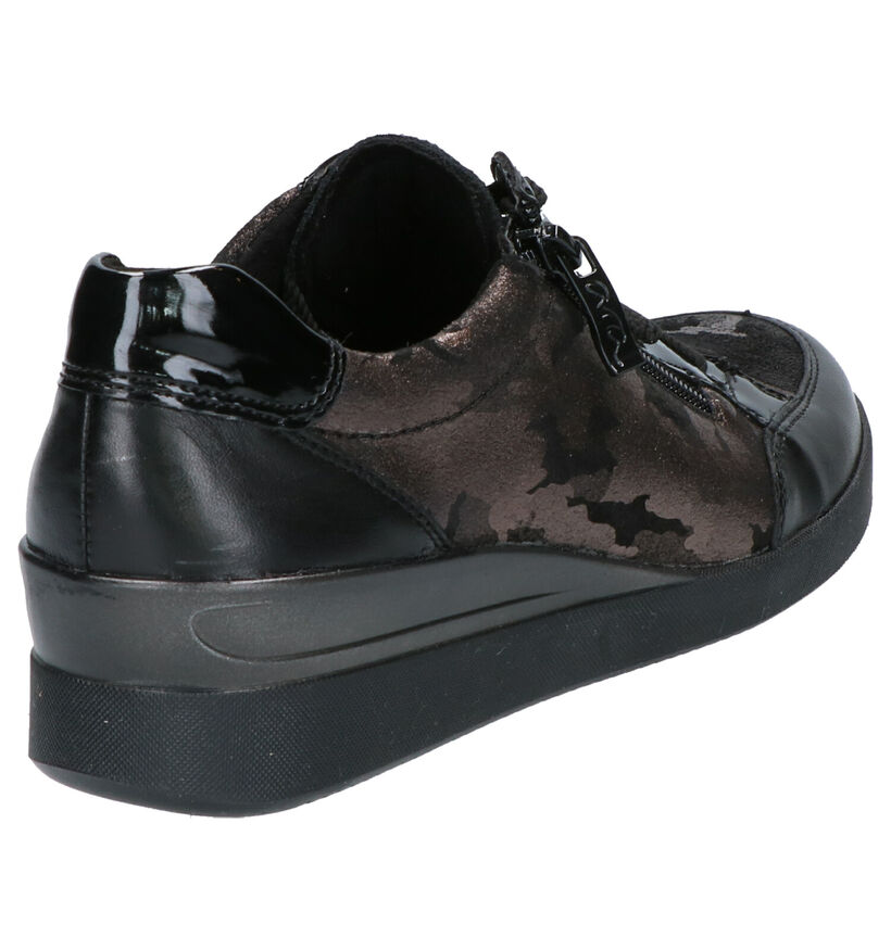 Ara Lazio Chaussures basses en Noir en cuir (260849)