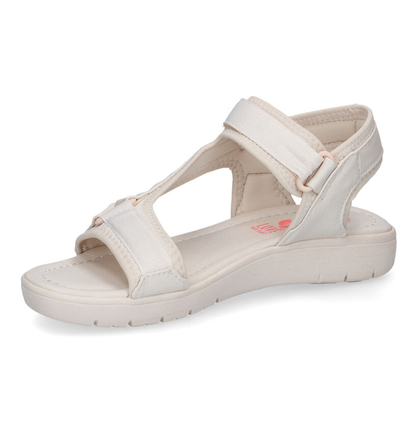 Love Our Planet Kris Ecru Sandalen voor dames (310522)