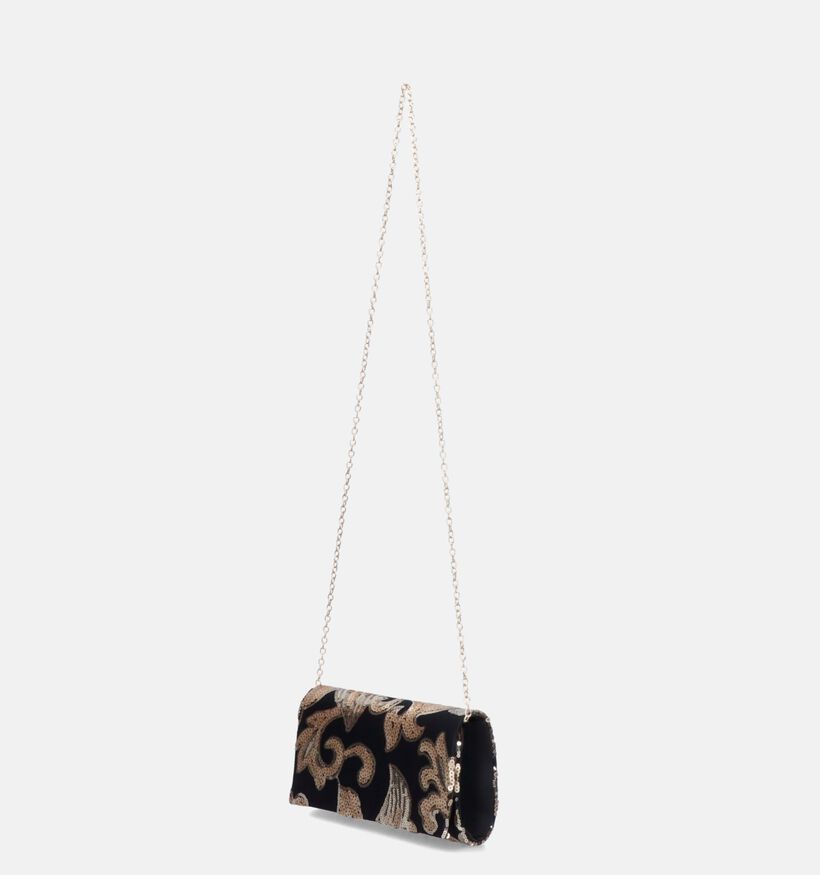 Bulaggie Flower Zwarte Clutch voor dames (349133)