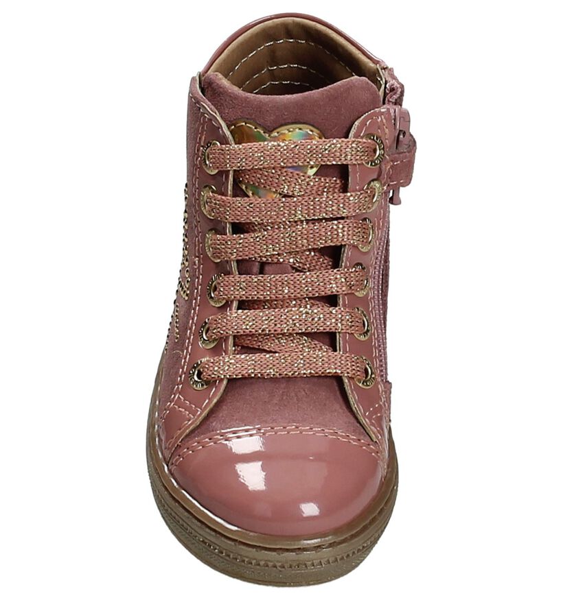 Lunella Chaussures basses en Rose foncé en cuir verni (200751)