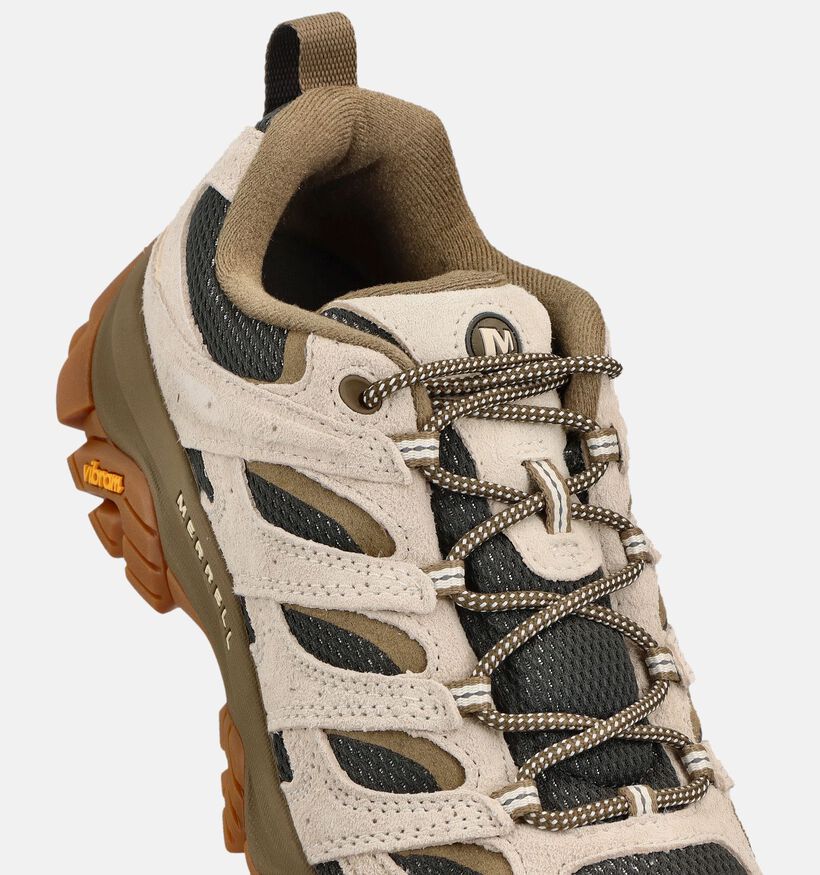 Merrell Moab 3l Chaussures outdoor en Beige pour hommes (368961) - pour semelles orthop&eacute;diques