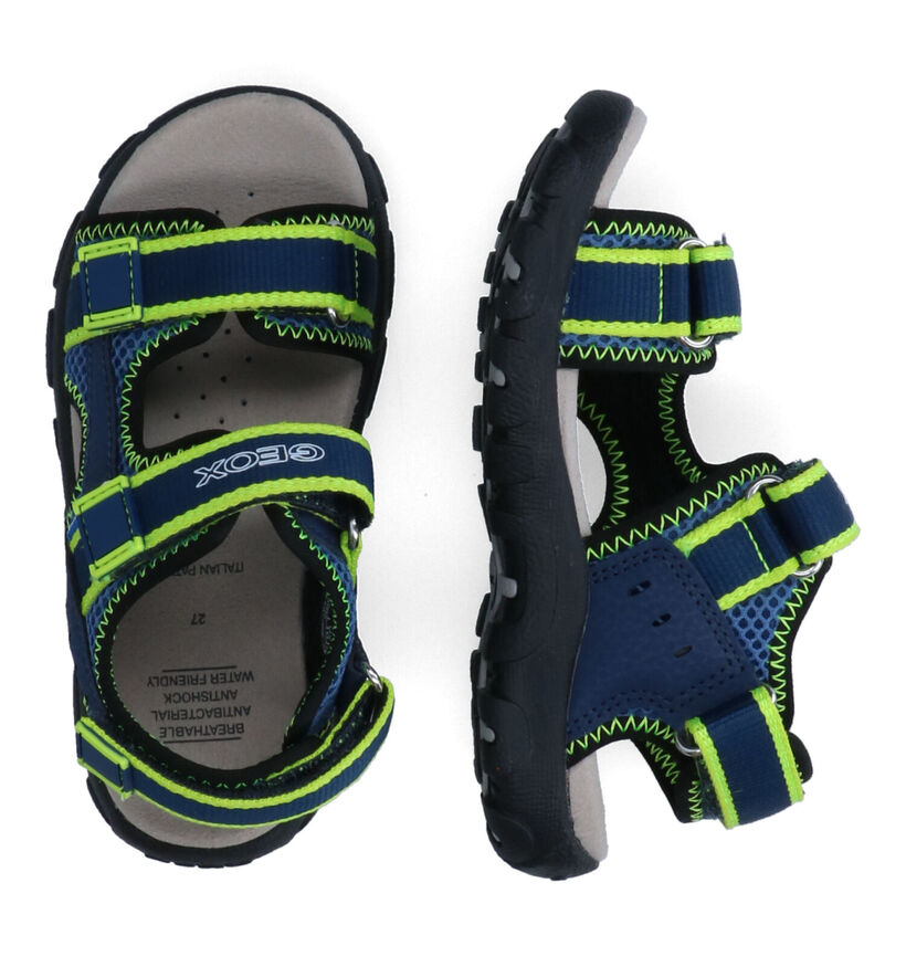 Geox Strada Zwarte Sandalen voor jongens (291777)