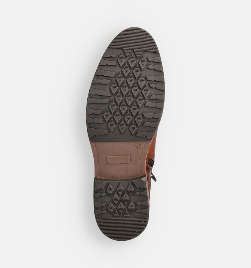 La Strada Cognac Veterboots voor heren (362199) - geschikt voor steunzolen