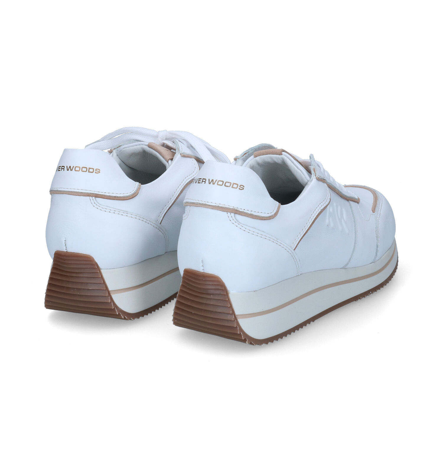 River Woods Badia Witte Sneakers Dames Sneakers Online op TORFS.BE