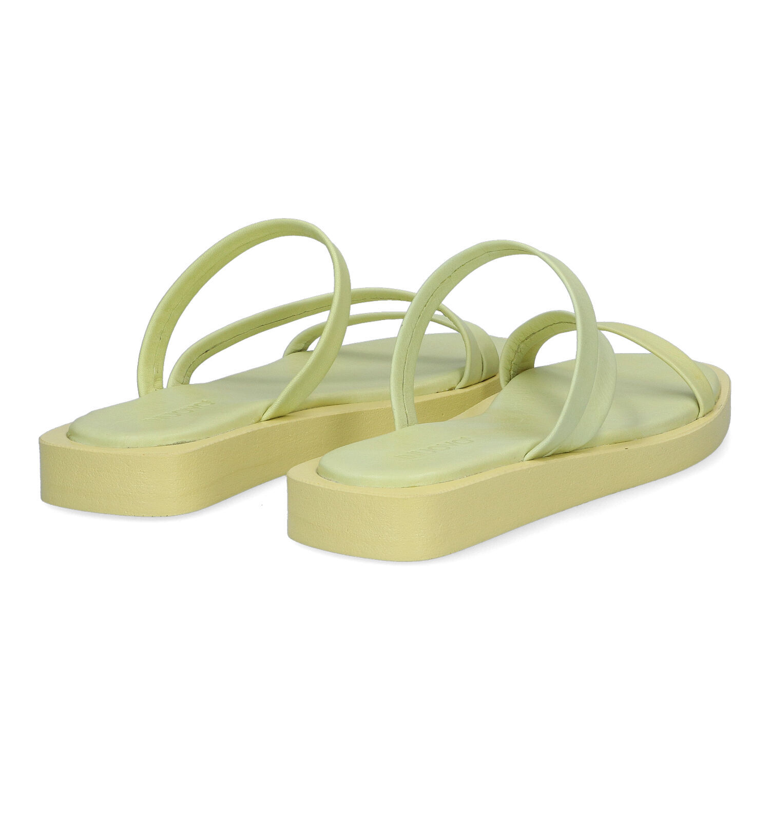 Gele slippers dames on sale