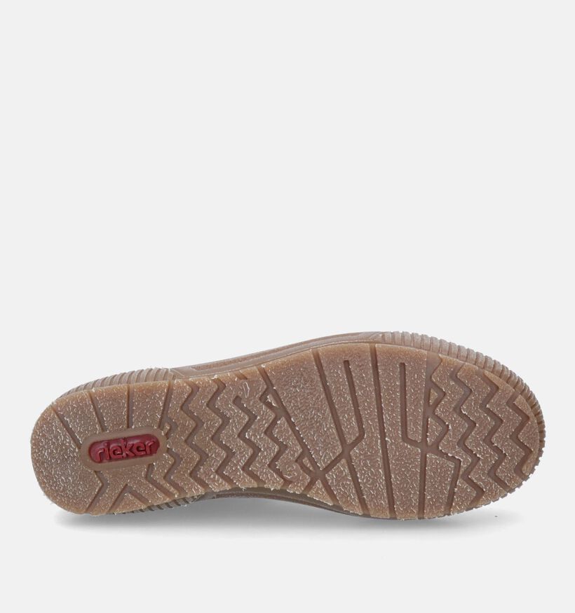 Rieker Cognac Hoge Sneakers voor dames (331595) - geschikt voor steunzolen