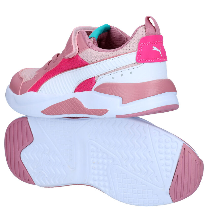 Puma X-Ray Roze Sneakers in kunstleer (276749)