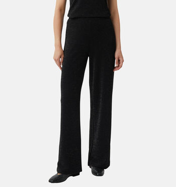 comma Pantalons Noir