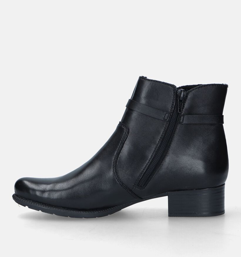 Rieker Bottines avec talon en Noir pour femmes (331651)