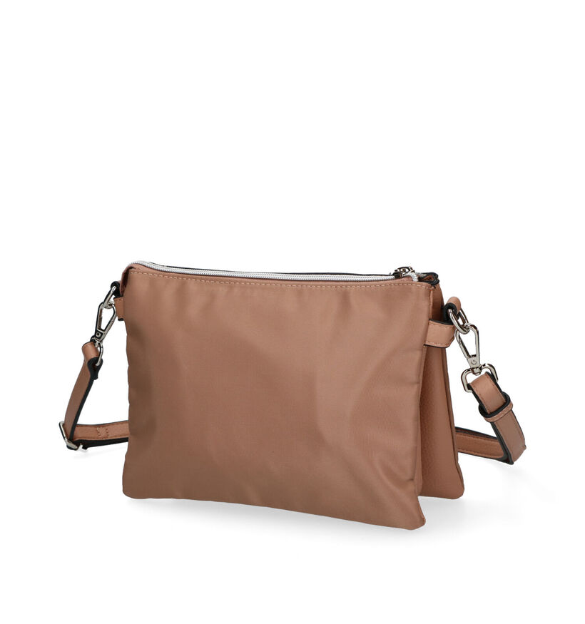 Pepe Moll Beige Crossbody Tas in stof (310893)