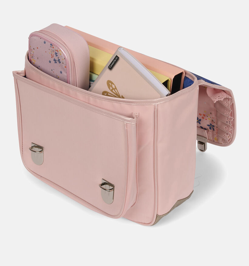 Caramel & cie. Frousfrous Stella Roze Boekentas voor meisjes (373697)
