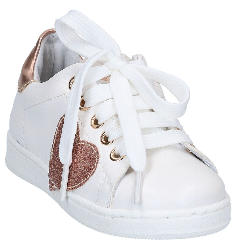 K3 Chaussures basses en Blanc en simili cuir (282890)